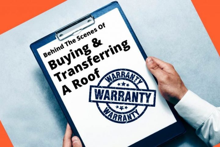 buying and transferring a roof warranty