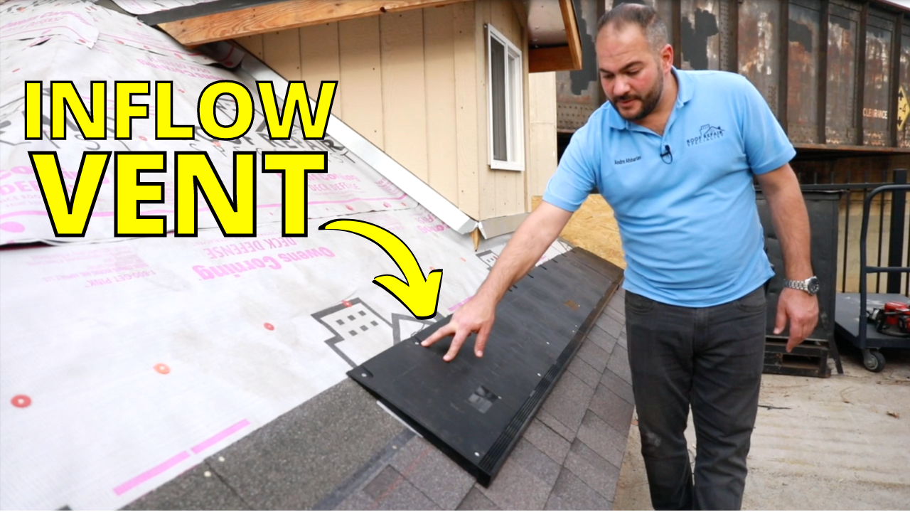 How to Install an Inflow Vent Roof Repair Specialist