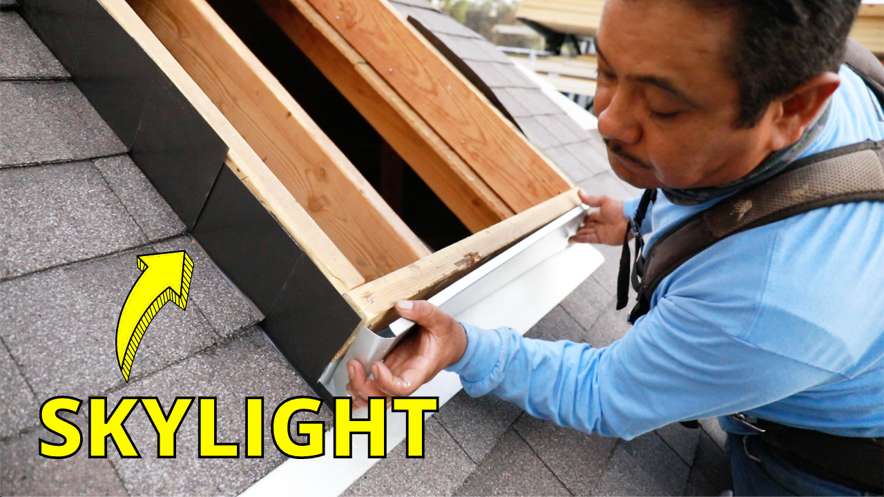 How to Install Flashing on a Skylight Roof Repair Specialist
